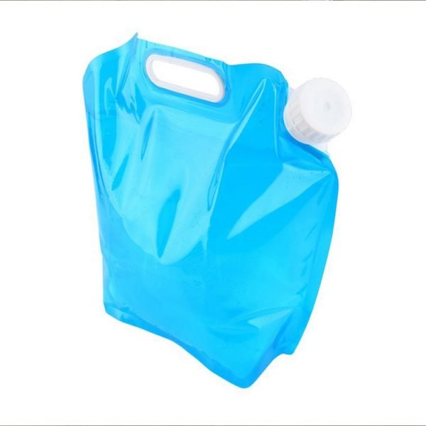 Folding water storage bag