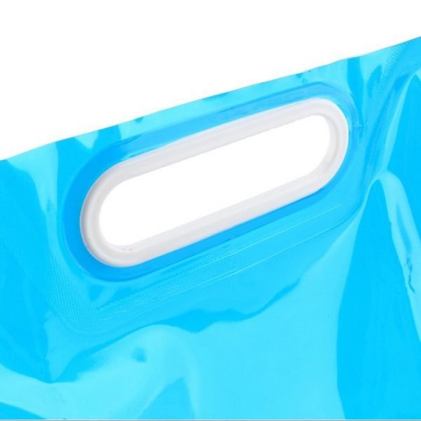 Folding water storage bag