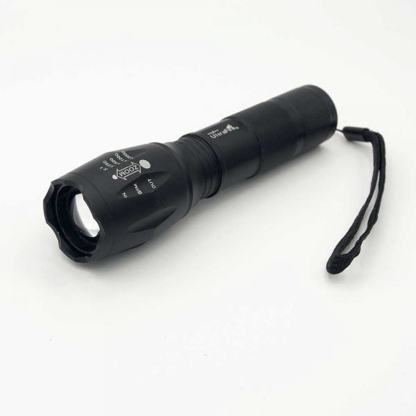 LED torch waterproof flashlight