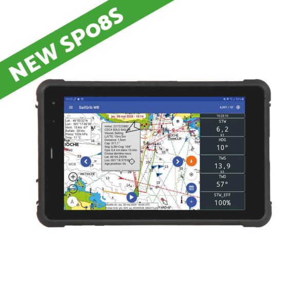 SP08S Tablette durcie Android 8 pouces