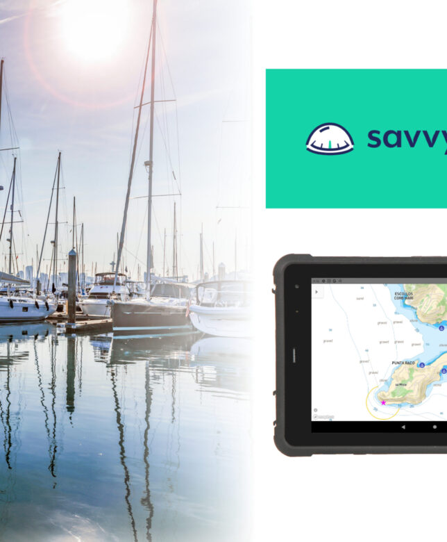 Neuen Partner: savvy navvy vor, eine Art Google Maps für Boote.
