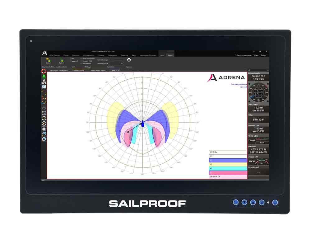 SailProof STS15 sunlight readable waterproof touchscreen