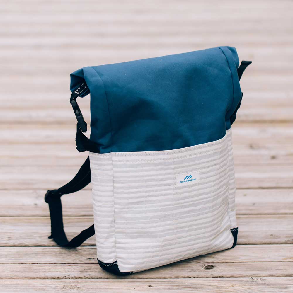 727 Sailbags roll-up backpack for Sailproof