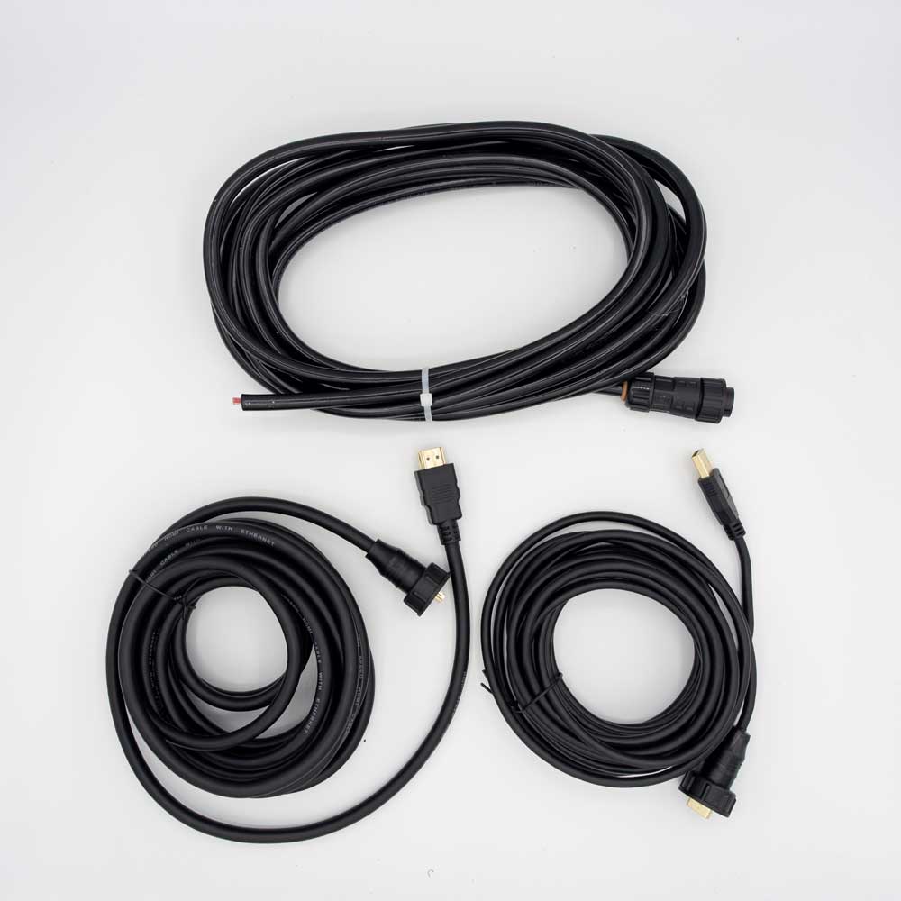 SailProof cables for STS13 and STS15 sunlight readable waterproof touchscreens