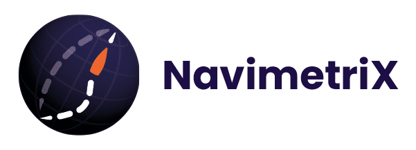 Logotipo de NavimetriX, socio tecnológico de SailProof